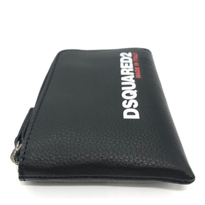 DSQUARED2 | ディースクエアード BOB ZIP WALLET コンパクトウォレット コインケース S82WA0041 ブラック【倉吉店】