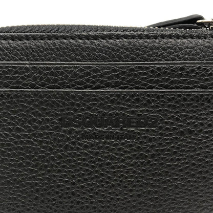 DSQUARED2 | ディースクエアード BOB ZIP WALLET コンパクトウォレット コインケース S82WA0041 ブラック【倉吉店】