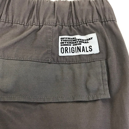 thisisneverthat | ディスイズネバーザット BDU Double Cargo カーゴパンツ TN223WPARP01 チャコールグレー サイズ：L【倉吉店】