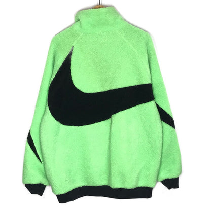 NIKE | ナイキ AS M NSW VW SWSH FULL ZIP JKT リバーシブル ボアジャケット ブルゾン BQ6546-350 ブラック×ライトグリーン サイズ：XXL【倉吉店】