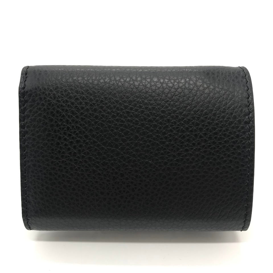 DSQUARED2 | ディースクエアード BOB TRI-FOLD WALLE コンパクトウォレット 三つ折り財布 S82WA0043 ブラック【倉吉店】