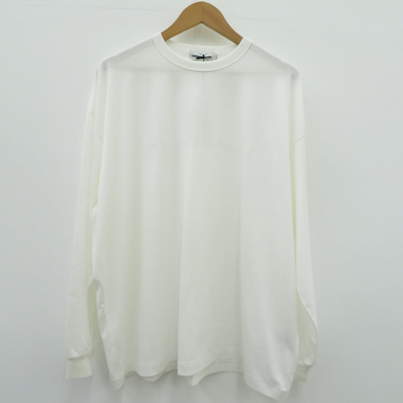 COOTIE | クーティー Oversized Print L/S Tee 長袖Ｔシャツ CTE-25A340 ホワイト サイズ：S【瀬戸大橋店】