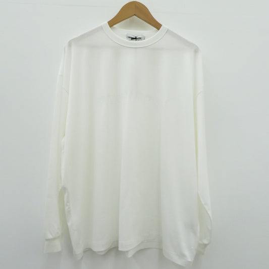 COOTIE | クーティー Oversized Print L/S Tee 長袖Ｔシャツ CTE-25A340 ホワイト サイズ：S【瀬戸大橋店】