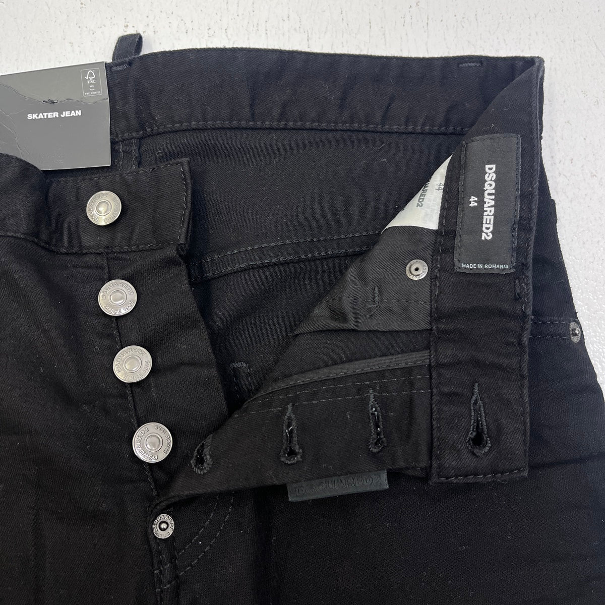 DSQUARED2 | ディースクエアード BLACK BULL SKATER JEAN 23SS パンツ S74LB1282 ブラック サイズ：44【加古川店】