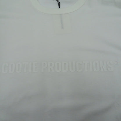 COOTIE | クーティー Oversized Print L/S Tee 長袖Ｔシャツ CTE-25A340 ホワイト サイズ：S【瀬戸大橋店】