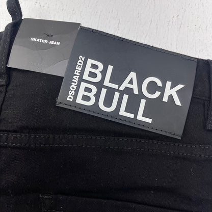 DSQUARED2 | ディースクエアード BLACK BULL SKATER JEAN 23SS パンツ S74LB1282 ブラック サイズ：44【加古川店】