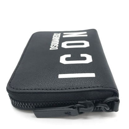 DSQUARED2 | ディースクエアード BE ICON CHAIN WALLET チェーン付き 二つ折り財布 長財布 S82WA0039 ブラック【倉吉店】