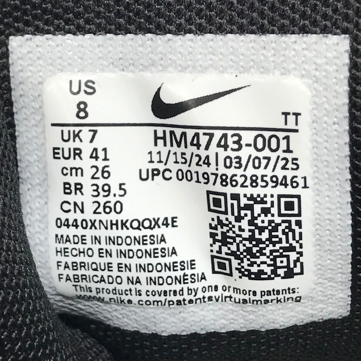 NIKE | ナイキ × Levi's(リーバイス) AIR MAX 95 OG スニーカー HM4743-001 ブラック 26cm【倉吉店】