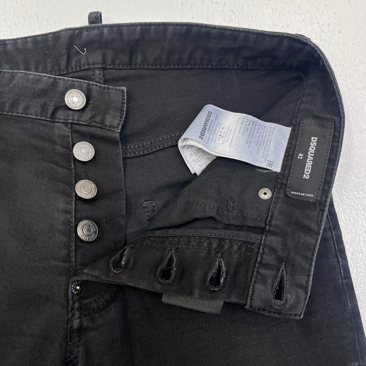DSQUARED2 | ディースクエアード SKATER JEAN デニムパンツ S74LB0928 S30730 ブラック サイズ：42【加古川店】