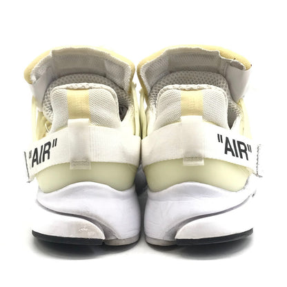 NIKE | ナイキ × OFF-WHITE (オフホワイト) AIR PRESTO THE 10 スニーカー AA3830-100 ホワイト 28cm【倉吉店】