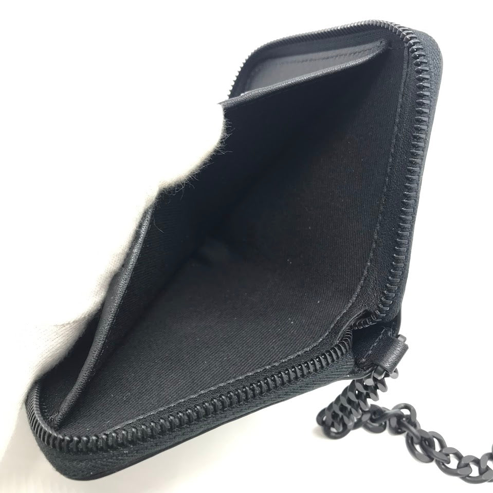 DSQUARED2 | ディースクエアード BE ICON CHAIN WALLET チェーン付き 二つ折り財布 長財布 S82WA0039 ブラック【倉吉店】