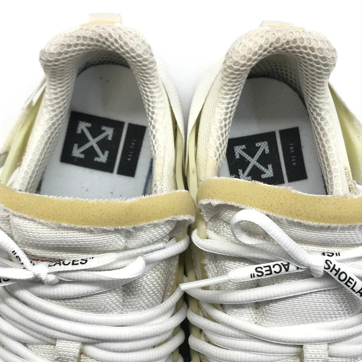 NIKE | ナイキ × OFF-WHITE (オフホワイト) AIR PRESTO THE 10 スニーカー AA3830-100 ホワイト 28cm【倉吉店】