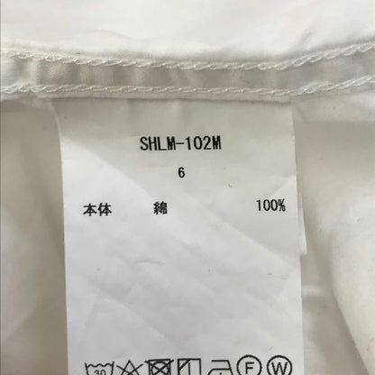 CIOTA(1LDKコーナー) | シオタ スビンコットンタイプライターバンドカラーシャツ 長袖シャツ SHLM-102M ホワイト【倉吉店】