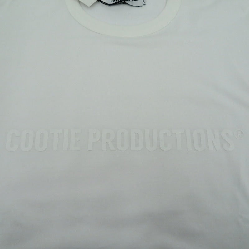 COOTIE | クーティー Oversized Print S/S Tee 半袖Ｔシャツ CTE-25A341 ホワイト サイズ：M【瀬戸大橋店】