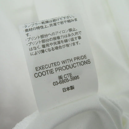 COOTIE | クーティー Oversized Print S/S Tee 半袖Ｔシャツ CTE-25A341 ホワイト サイズ：M【瀬戸大橋店】