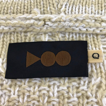 VOO | ヴォー MIX F.A.P KNIT JACKET ニットジャケット パーカー ベージュ【倉吉店】