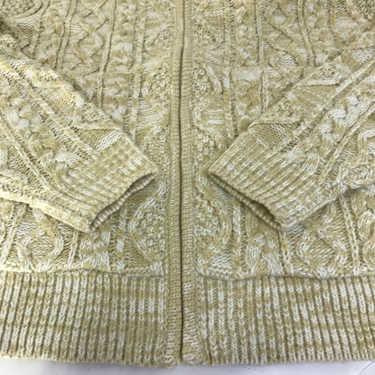 VOO | ヴォー MIX F.A.P KNIT JACKET ニットジャケット パーカー ベージュ【倉吉店】