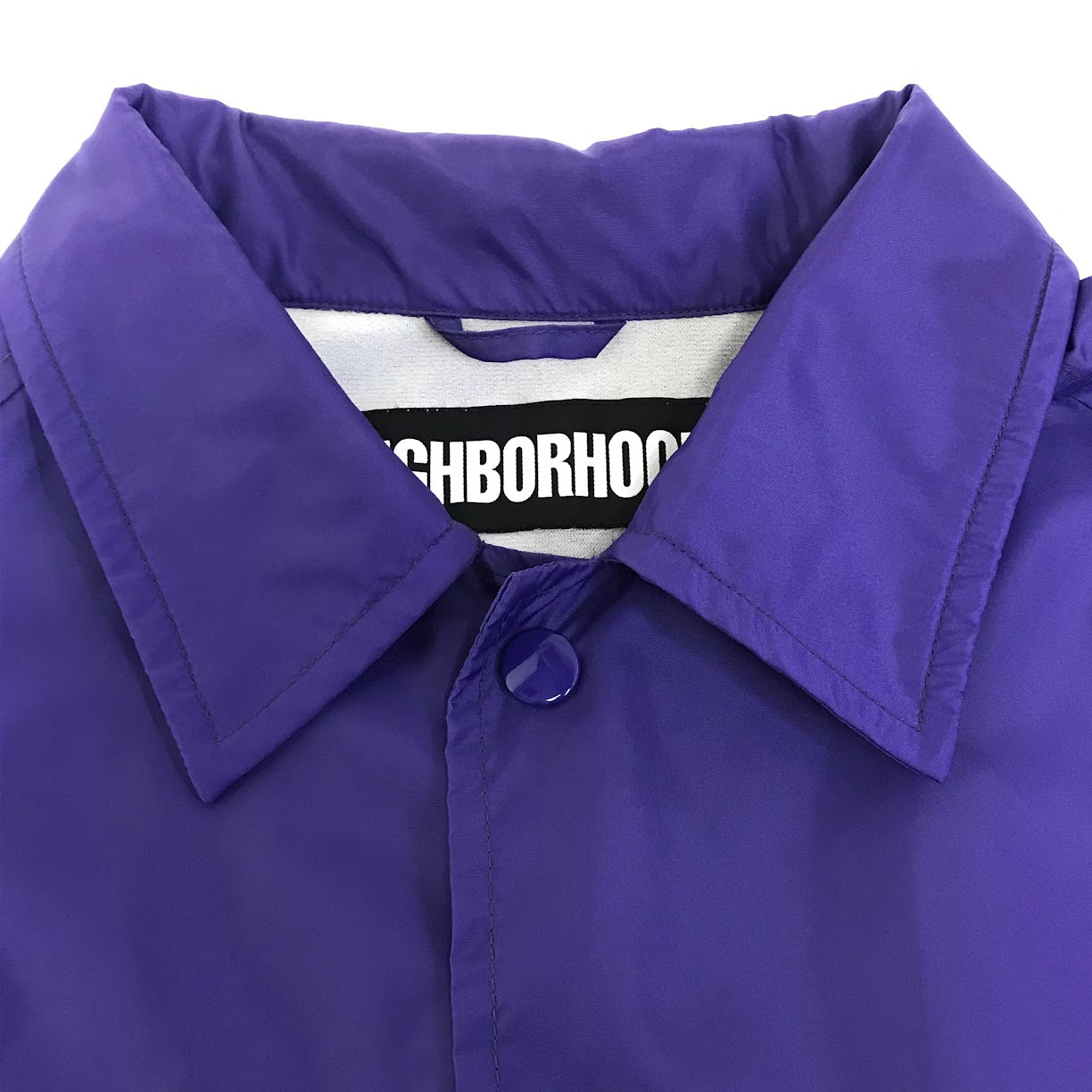 NEIGHBORHOOD | ネイバーフッド 19SS SQUAD コーチジャケット ナイロンジャケット 191TSNH-JKM01 パープル サイズ：S【倉吉店】