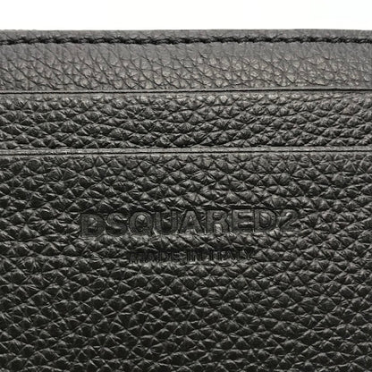 DSQUARED2 | ディースクエアード BOB ZIP WALLET L字ファスナー財布 コンパクトウォレット 長財布 S82WA0041 ブラック【倉吉店】