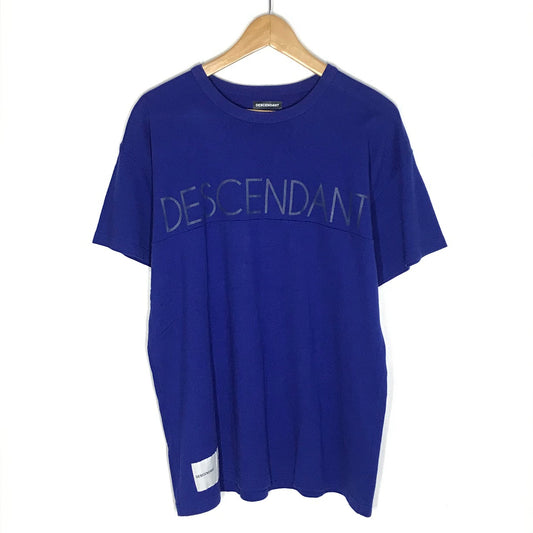 DESCENDANT | ディセンダント PADDLE CREW NECK SS (BLUE) 半袖Ｔシャツ 211ATDS-CSM06 ブルー サイズ：1【倉吉店】
