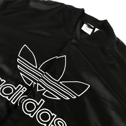adidas Originals | アディダスオリジナルス ADICOLOR CLASSICS SATIN BOMBER JACKET ボンバージャケット ブルゾン H09165 ブラック【倉吉店】