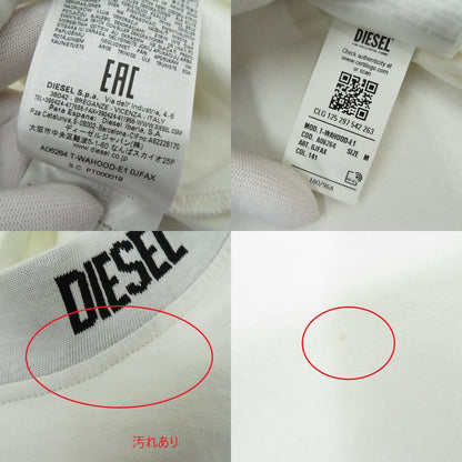 DIESEL | ディーゼル T-WAHOOD-E1 パーカー A06264 ホワイト サイズ：M【瀬戸大橋店】