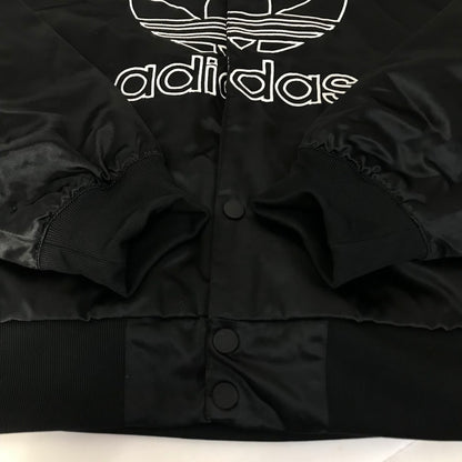 adidas Originals | アディダスオリジナルス ADICOLOR CLASSICS SATIN BOMBER JACKET ボンバージャケット ブルゾン H09165 ブラック【倉吉店】