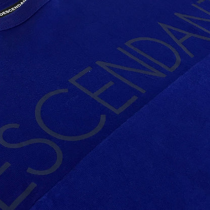 DESCENDANT | ディセンダント PADDLE CREW NECK SS (BLUE) 半袖Ｔシャツ 211ATDS-CSM06 ブルー サイズ：1【倉吉店】