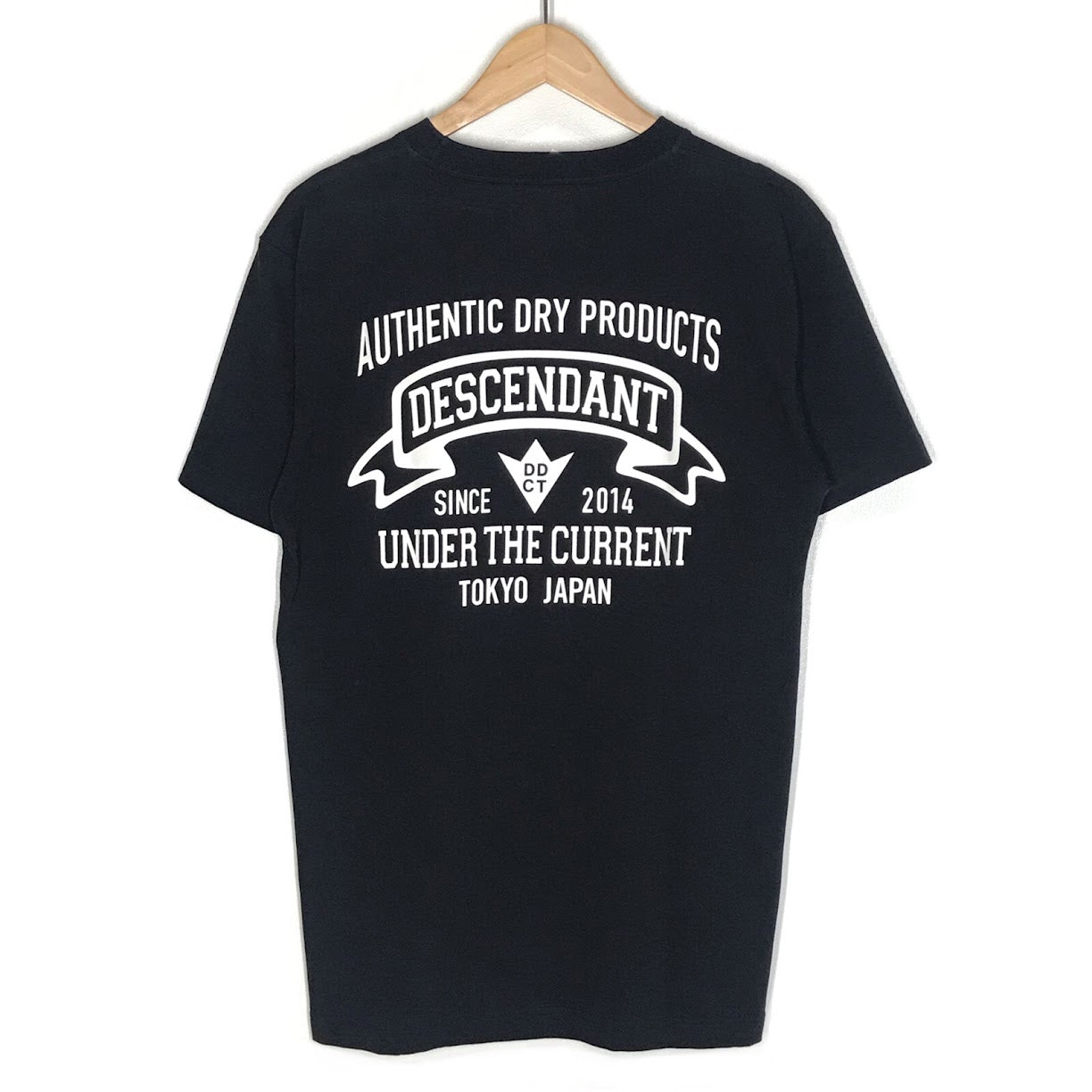 DESCENDANT | ディセンダント AUTHENTIC DESIGN SS 半袖Ｔシャツ ブラック サイズ：1【倉吉店】