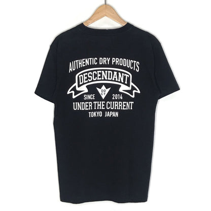 DESCENDANT | ディセンダント AUTHENTIC DESIGN SS 半袖Ｔシャツ ブラック サイズ：1【倉吉店】