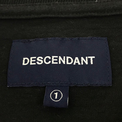 DESCENDANT | ディセンダント AUTHENTIC DESIGN SS 半袖Ｔシャツ ブラック サイズ：1【倉吉店】