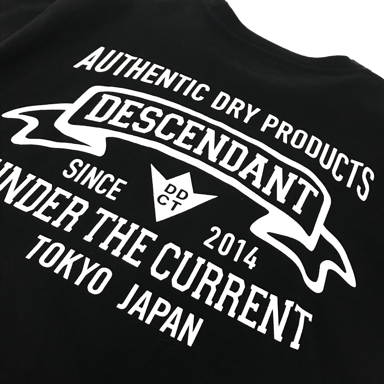 DESCENDANT | ディセンダント AUTHENTIC DESIGN SS 半袖Ｔシャツ ブラック サイズ：1【倉吉店】
