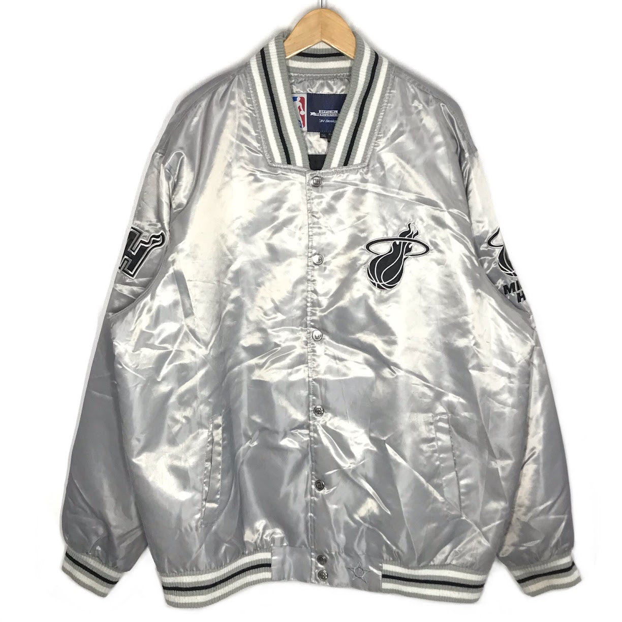 NBA MIAMI HEAT｜エヌビーエー スタジャン グレー サイズ：XXXL【倉吉店】
