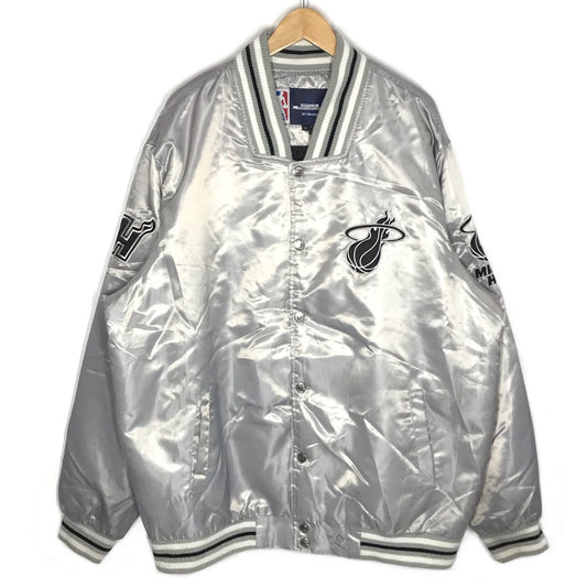 NBA MIAMI HEAT｜エヌビーエー スタジャン グレー サイズ：XXXL【倉吉店】