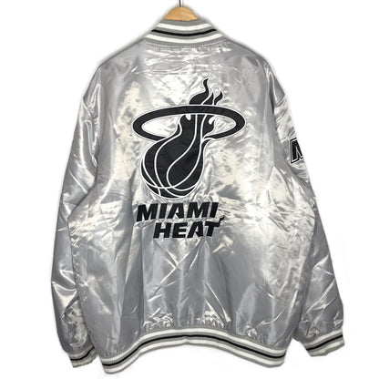NBA MIAMI HEAT｜エヌビーエー スタジャン グレー サイズ：XXXL【倉吉店】