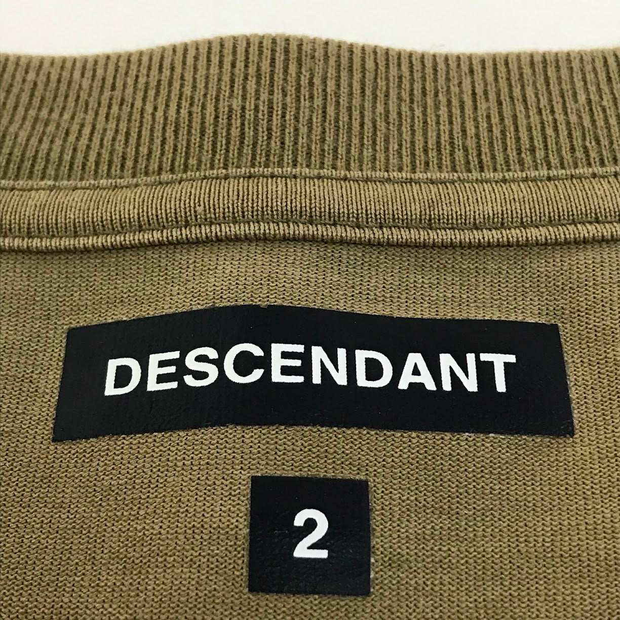 DESCENDANT | ディセンダント 長袖Ｔシャツ 212ATDS-CSM22 ベージュ サイズ：2【倉吉店】