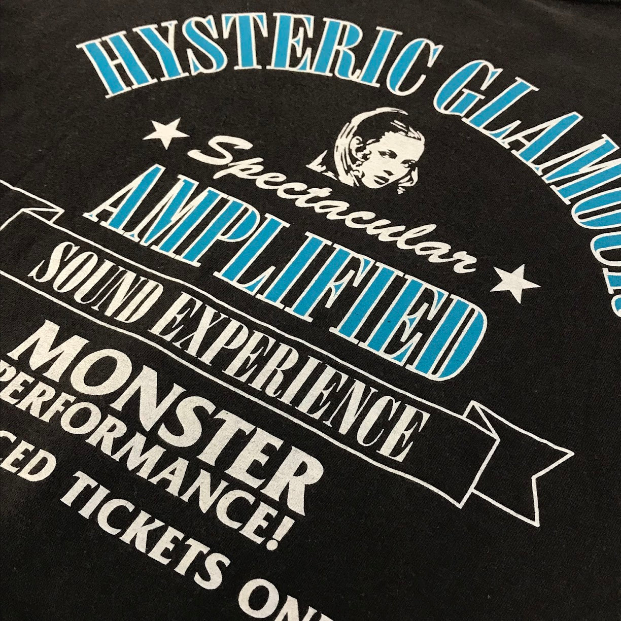 HYSTERIC GLAMOUR | ヒステリックグラマー HG SOUND EXPERIENCE 半袖Ｔシャツ 01211CT05 チャコールグレー サイズ：FreeSize【倉吉店】