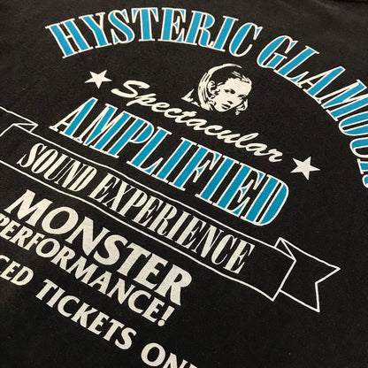 HYSTERIC GLAMOUR | ヒステリックグラマー HG SOUND EXPERIENCE 半袖Ｔシャツ 01211CT05 チャコールグレー サイズ：FreeSize【倉吉店】