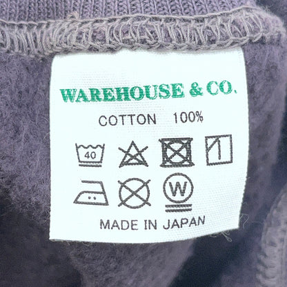 WARE HOUSE | ウェアハウス　ウエアハウス LOT43・ CGプリント スウェット パープル サイズ：42【加古川店】