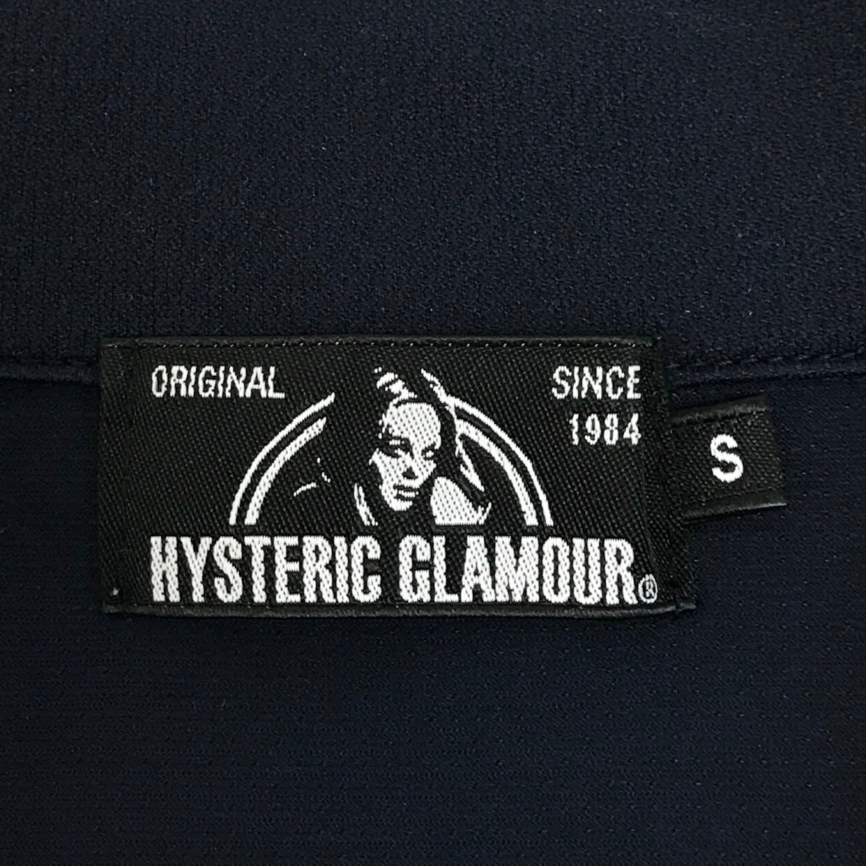 HYSTERIC GLAMOUR | ヒステリックグラマー COCKTAIL TIME オープンカラー 半袖シャツ 02182CH03 ネイビー サイズ：S【倉吉店】