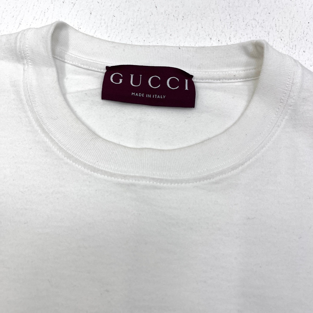 GUCCI | グッチ Embroidered cotton jersey T 24 半袖Ｔシャツ 796395 XJG9V ホワイト サイズ：M【加古川店】