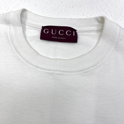GUCCI | グッチ Embroidered cotton jersey T 24 半袖Ｔシャツ 796395 XJG9V ホワイト サイズ：M【加古川店】