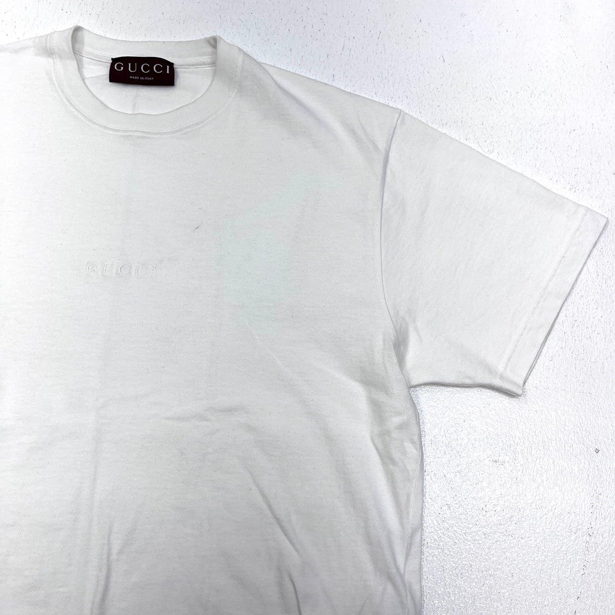GUCCI | グッチ Embroidered cotton jersey T 24 半袖Ｔシャツ 796395 XJG9V ホワイト サイズ：M【加古川店】