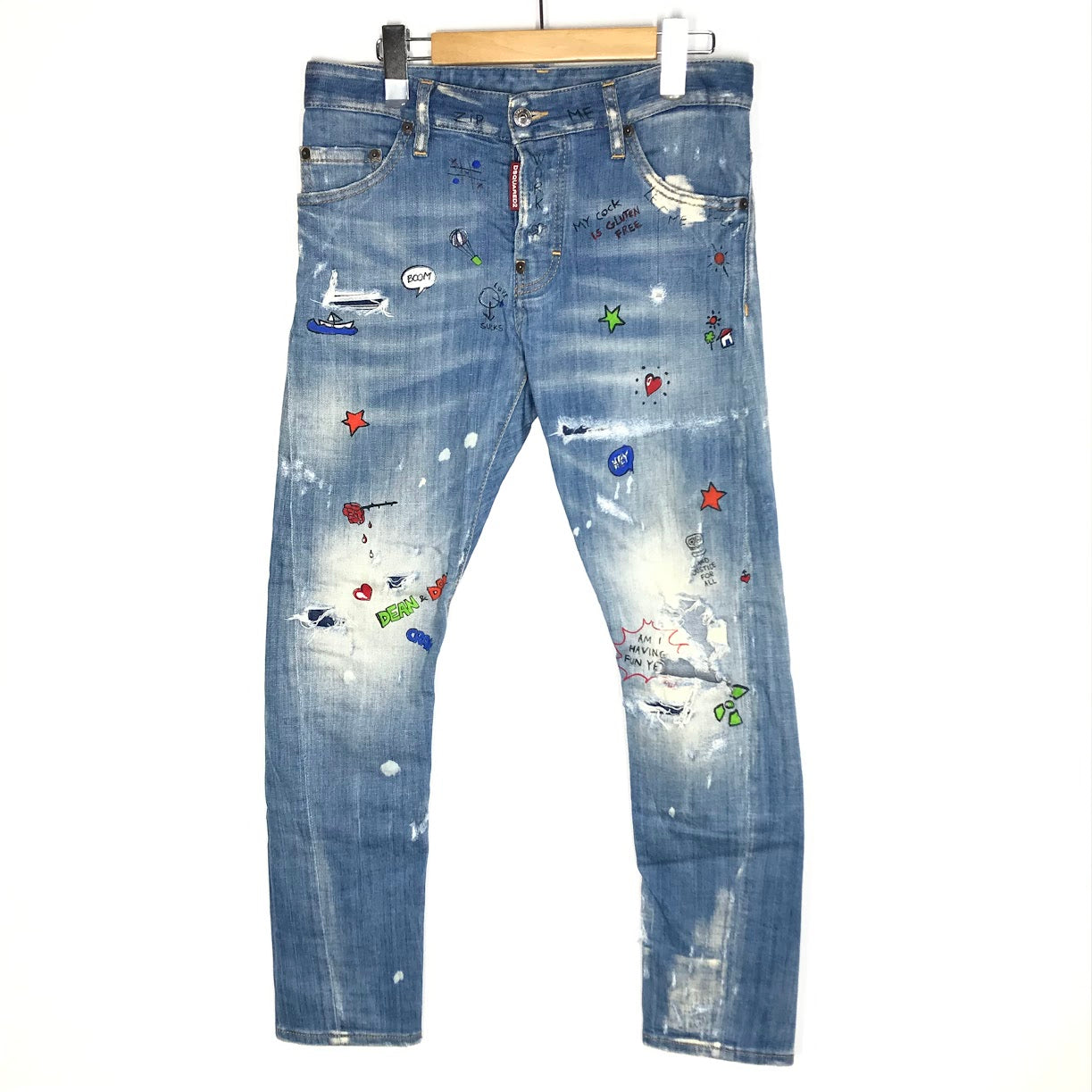 DSQUARED2 | ディースクエアード Sexy Twist Jean デニムパンツ S74LB0317 S30342 ブルー サイズ：42【倉吉店】