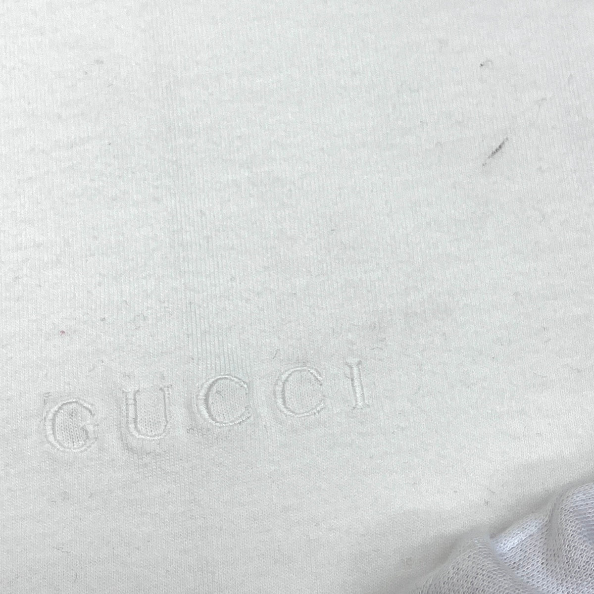 GUCCI | グッチ Embroidered cotton jersey T 24 半袖Ｔシャツ 796395 XJG9V ホワイト サイズ：M【加古川店】