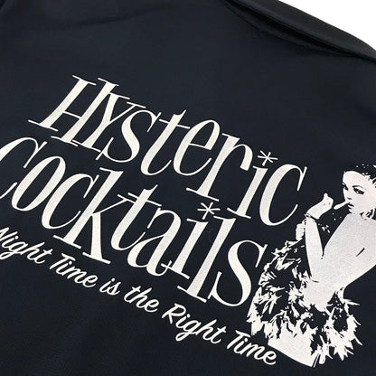 HYSTERIC GLAMOUR | ヒステリックグラマー COCKTAIL TIME オープンカラー 半袖シャツ 02182CH03 ネイビー サイズ：S【倉吉店】