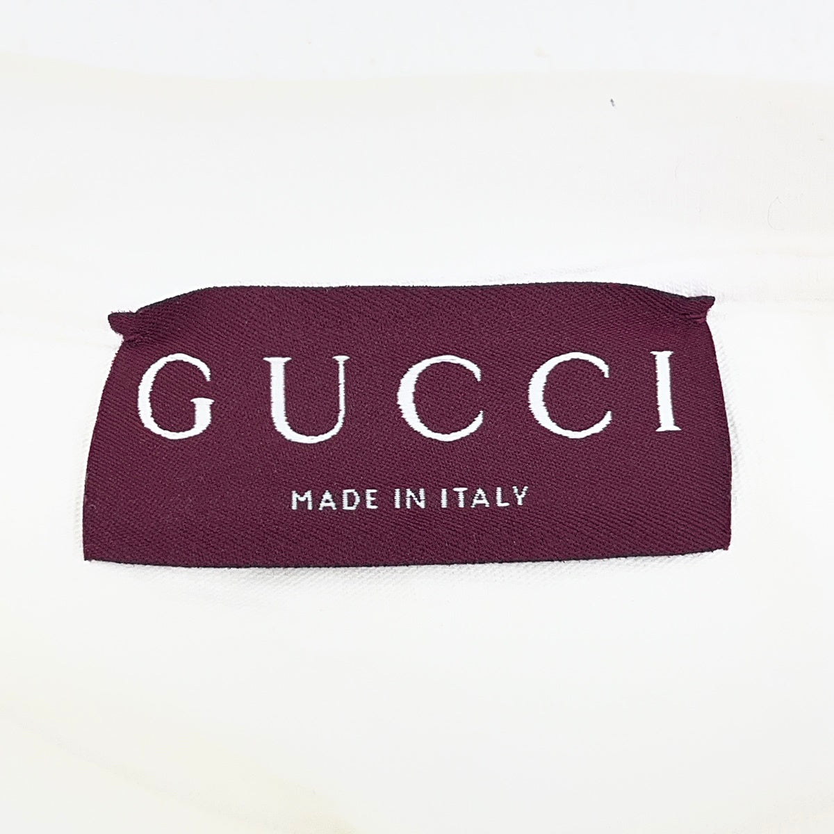 GUCCI | グッチ Embroidered cotton jersey T 24 半袖Ｔシャツ 796395 XJG9V ホワイト サイズ：M【加古川店】