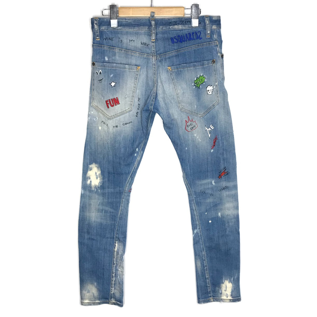 DSQUARED2 | ディースクエアード Sexy Twist Jean デニムパンツ S74LB0317 S30342 ブルー サイズ：42【倉吉店】