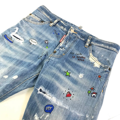 DSQUARED2 | ディースクエアード Sexy Twist Jean デニムパンツ S74LB0317 S30342 ブルー サイズ：42【倉吉店】