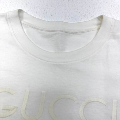 GUCCI | グッチ Logo Embroidery T 23 半袖Ｔシャツ 616036 XJFZA ホワイト サイズ：S【加古川店】